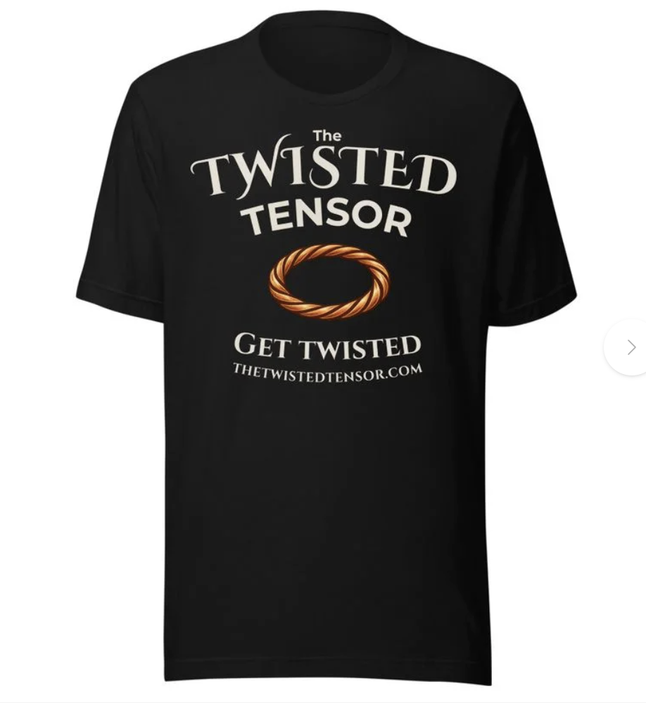 The Twisted Tensor Icon Unisex T-Shirt